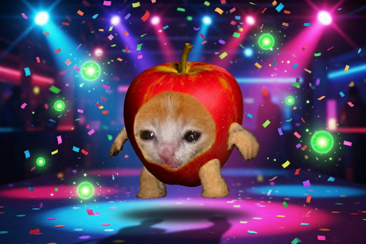 Apple Cat party